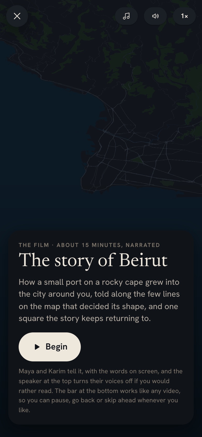 The film on the story of Beirut, ready to begin